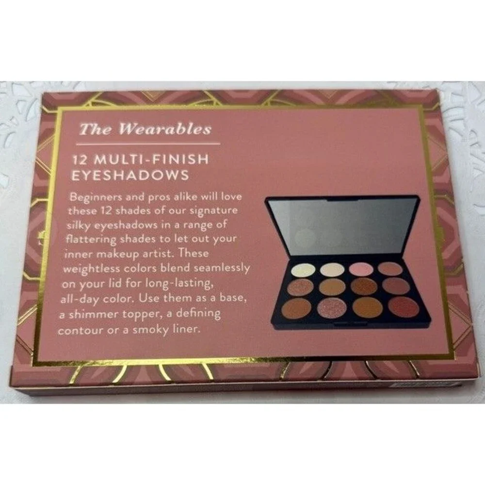 Laura Geller - The Wearables - PINKING OF YOU - 12 Multi-Finish Eyeshadows NIB